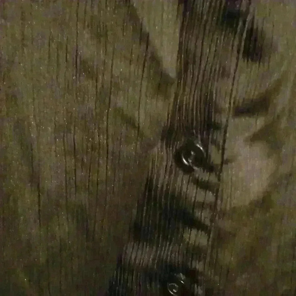 Kathy Lee Long Sleeve Black Dress Shirt - Size 8 - Picture 4 of 5